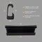 Fleming Supply Fleming Supply Under Desk Cable Organizer Cord Cover, Channel to Hide Wires at Home or Office 272921UWT - alternate 2